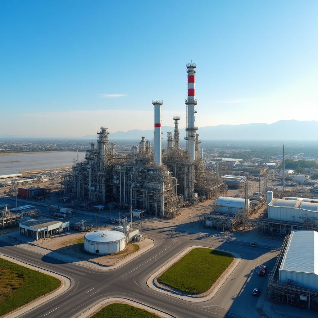 Planta de producción YPF